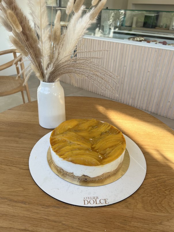 Cheesecake mangue
